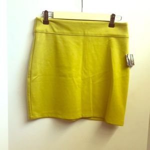 Silence and Noise  mustard yellow skirt